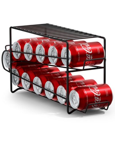 Sorbus  12 Standard Size 12oz Soda Cans Soda Can Beverage Dispenser Rack