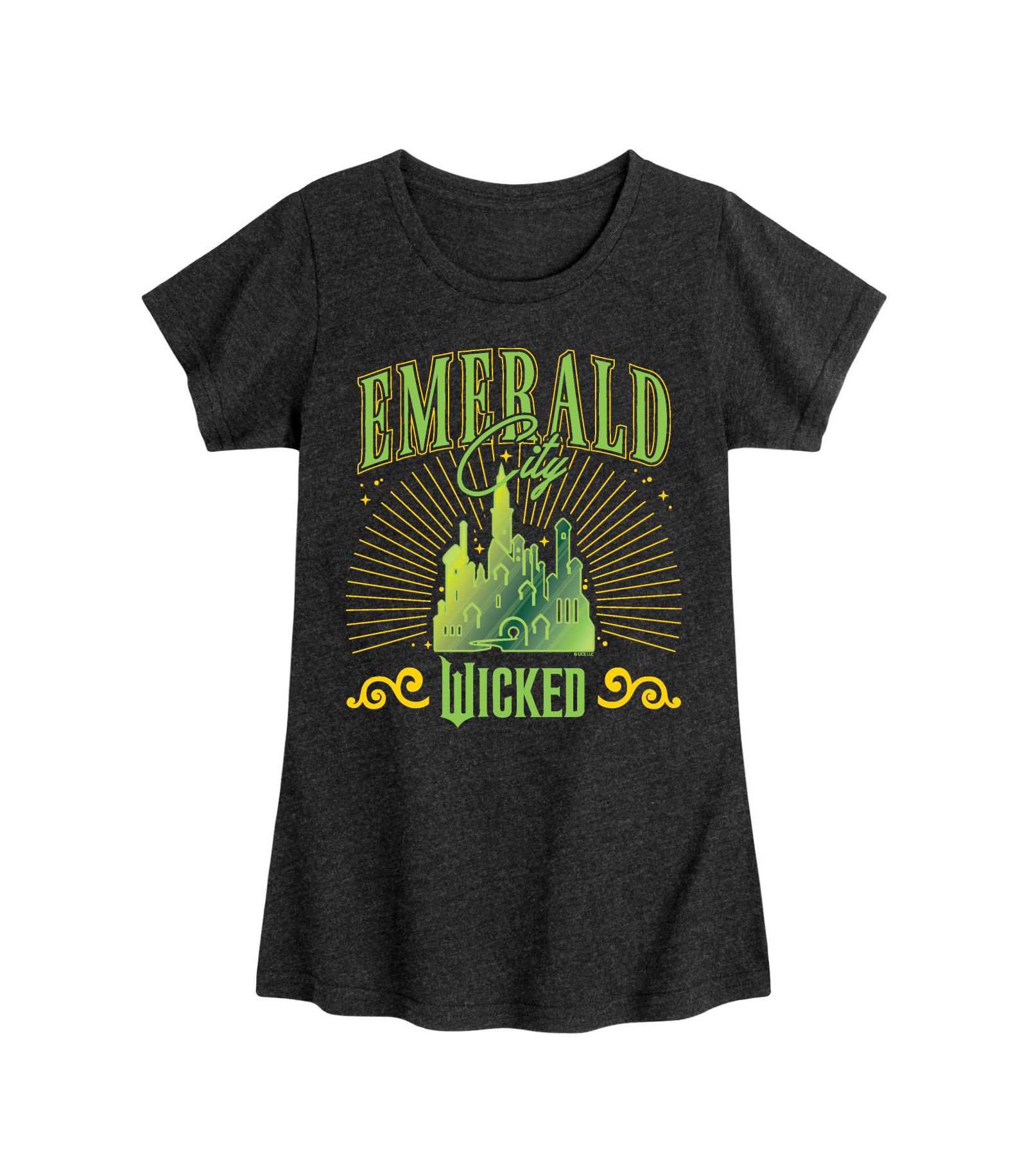 Wicked Big Girls Emerald City Graphic Tee