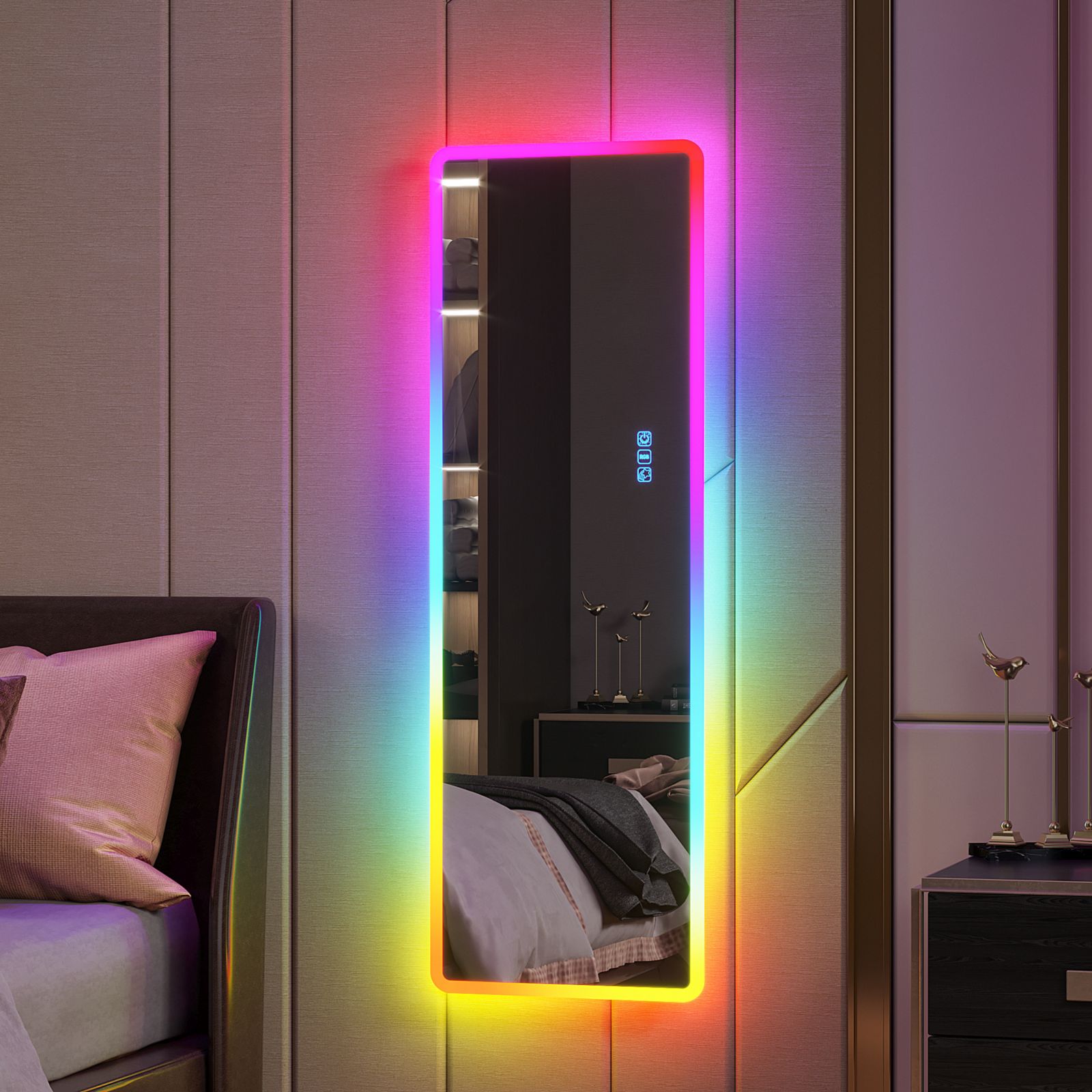 Зеркало Vlsrka RGB LED Full-Length с регулируемым освещением