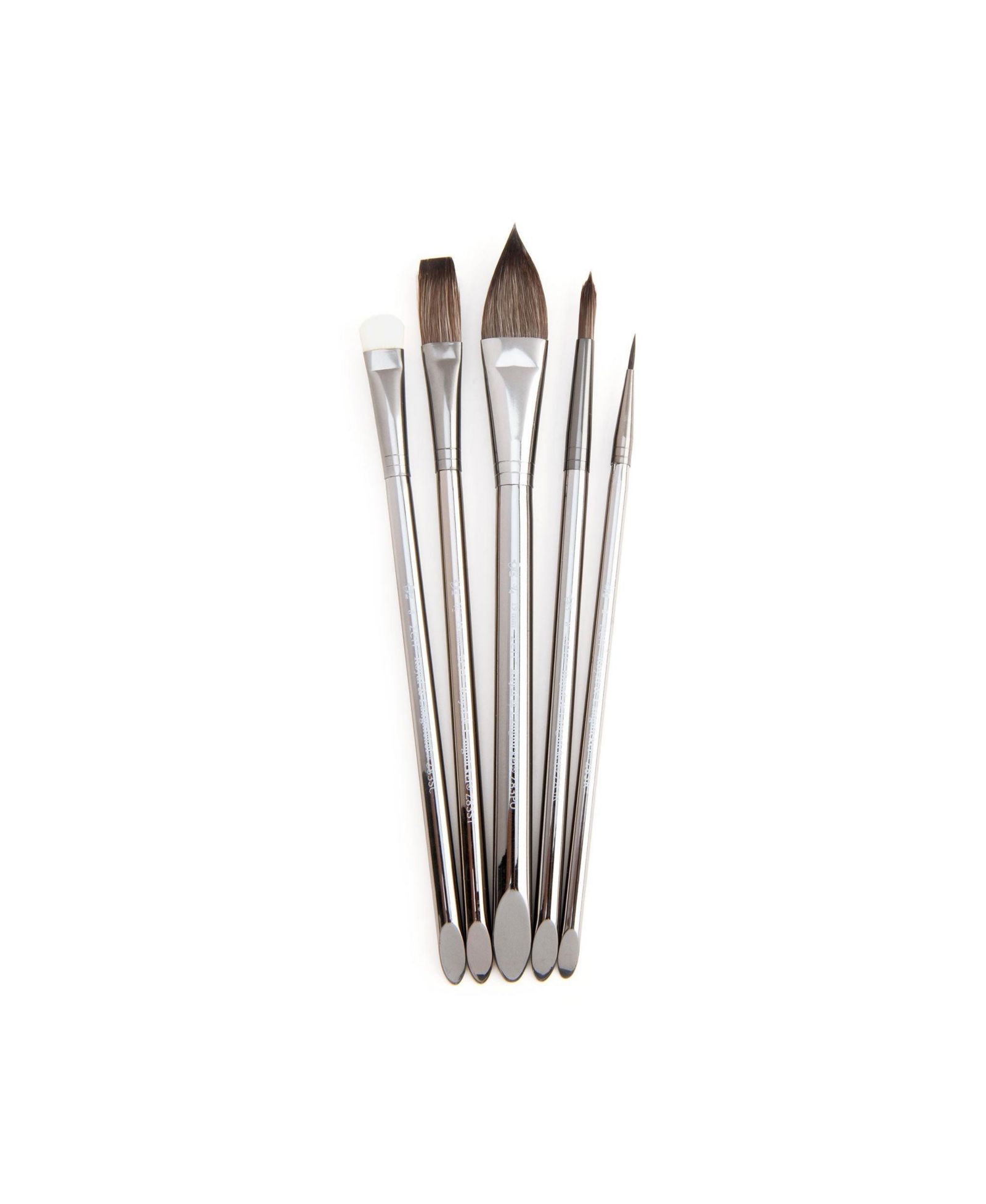 Набор кистей Royal & Langnickel Royal Brush Zen Brush Set, 83 Watercolor Short Handle Brushes, Set C