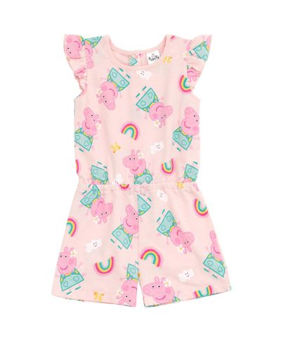 Детский комбинезон Peppa Pig из футера без рукавов