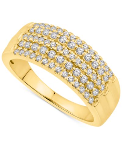 Обручальное кольцо Diamond Multirow (1/2 ct. t.w.) из золота 14k