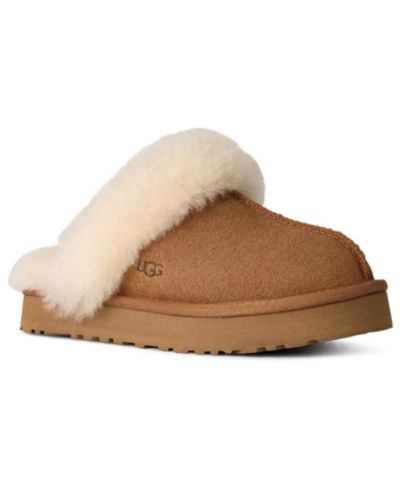 UGG® Kids Round Toe Disquette Slippers