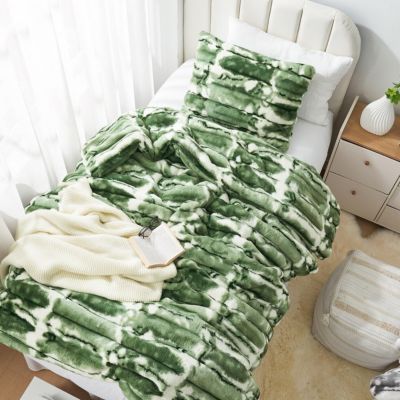 Jelly Rolls Chunky Bunny Coma Inducer комплект одеяла Oversized, Green Willow, Twin XL