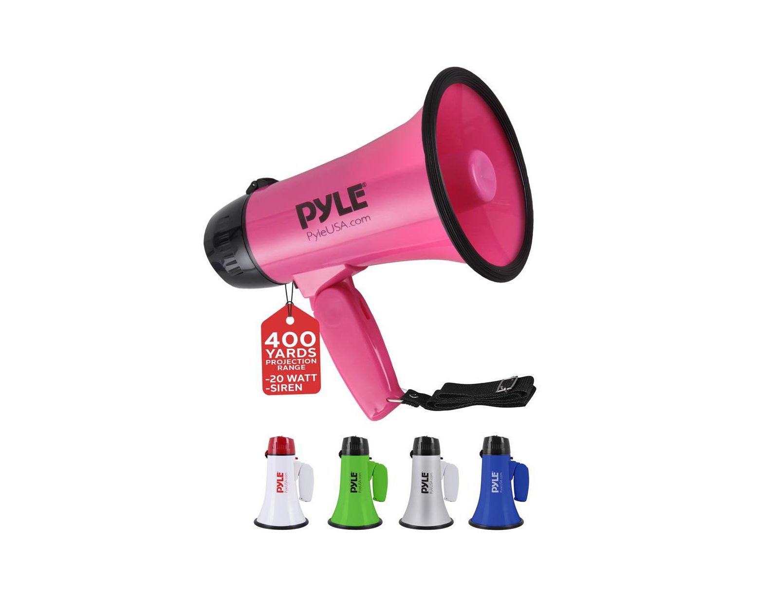 Pyle PMP24PK 20-Watt Siren Portable Speaker