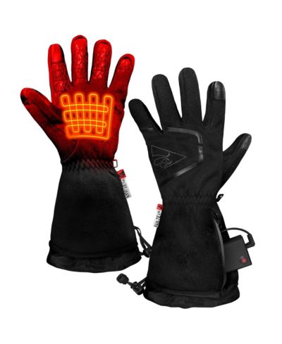 ActionHeat Men's AA Battery Heated Featherweight Glove Black