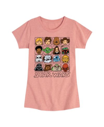 Детская футболка Star Wars Characters Grid Short Sleeve