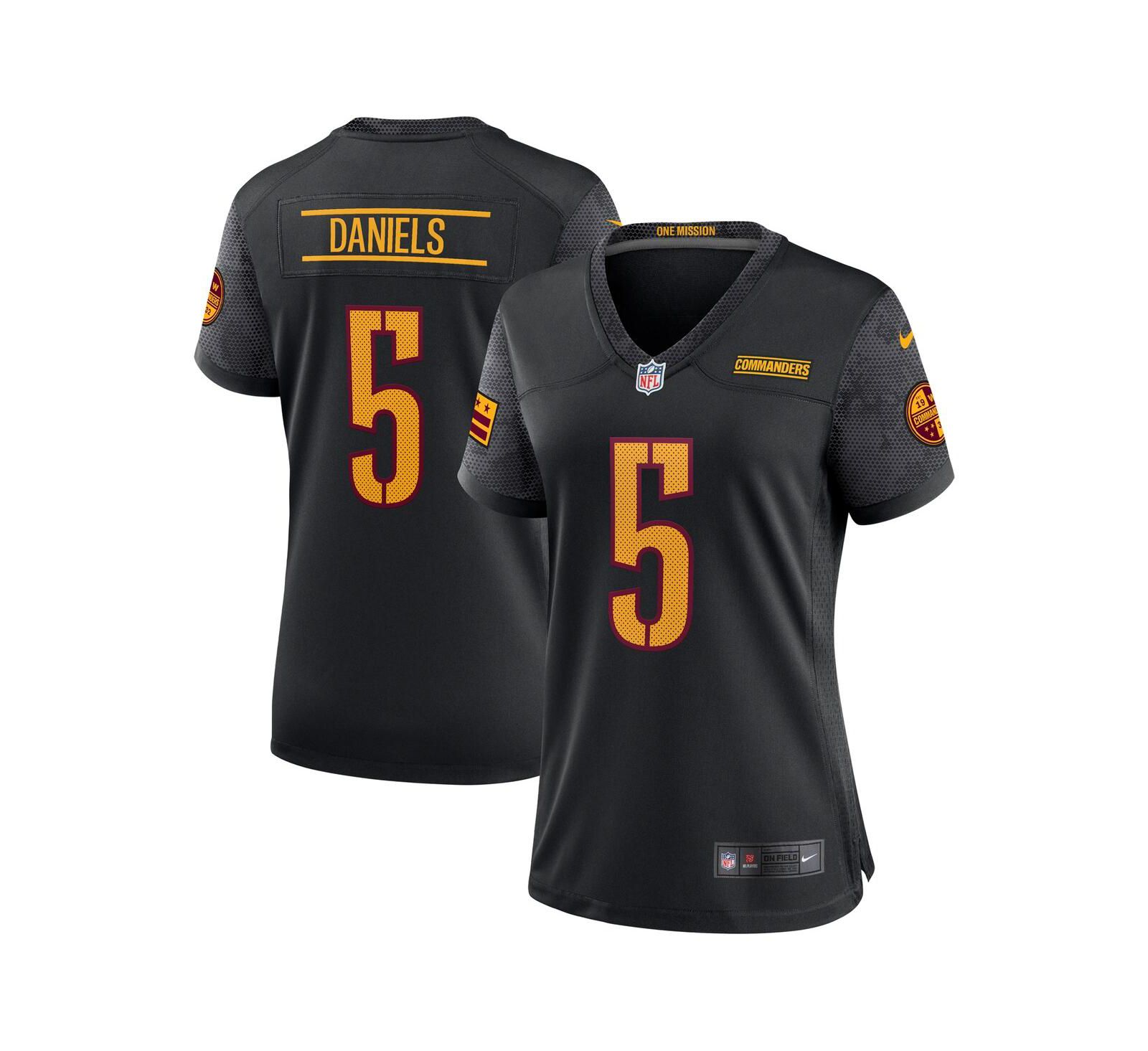 Nike Women's Jayden Daniels Black Washington Commanders Alternate Game Player Jersey