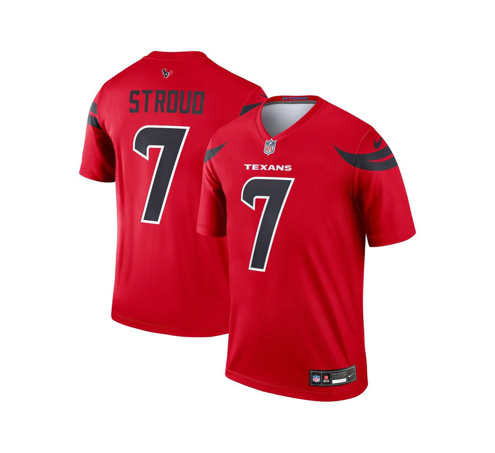 Джерси Nike Men's C.J. Stroud Red Houston Texans Alternate Legend Performance