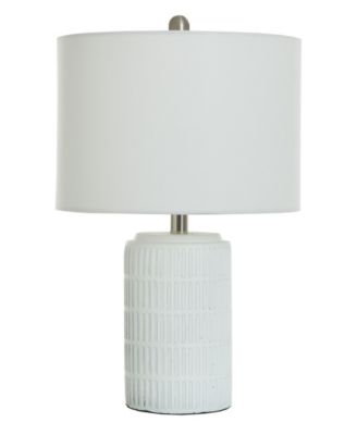 Настольная керамическая лампа StyleCraft Home Collection Joni, металлическая, 21"
