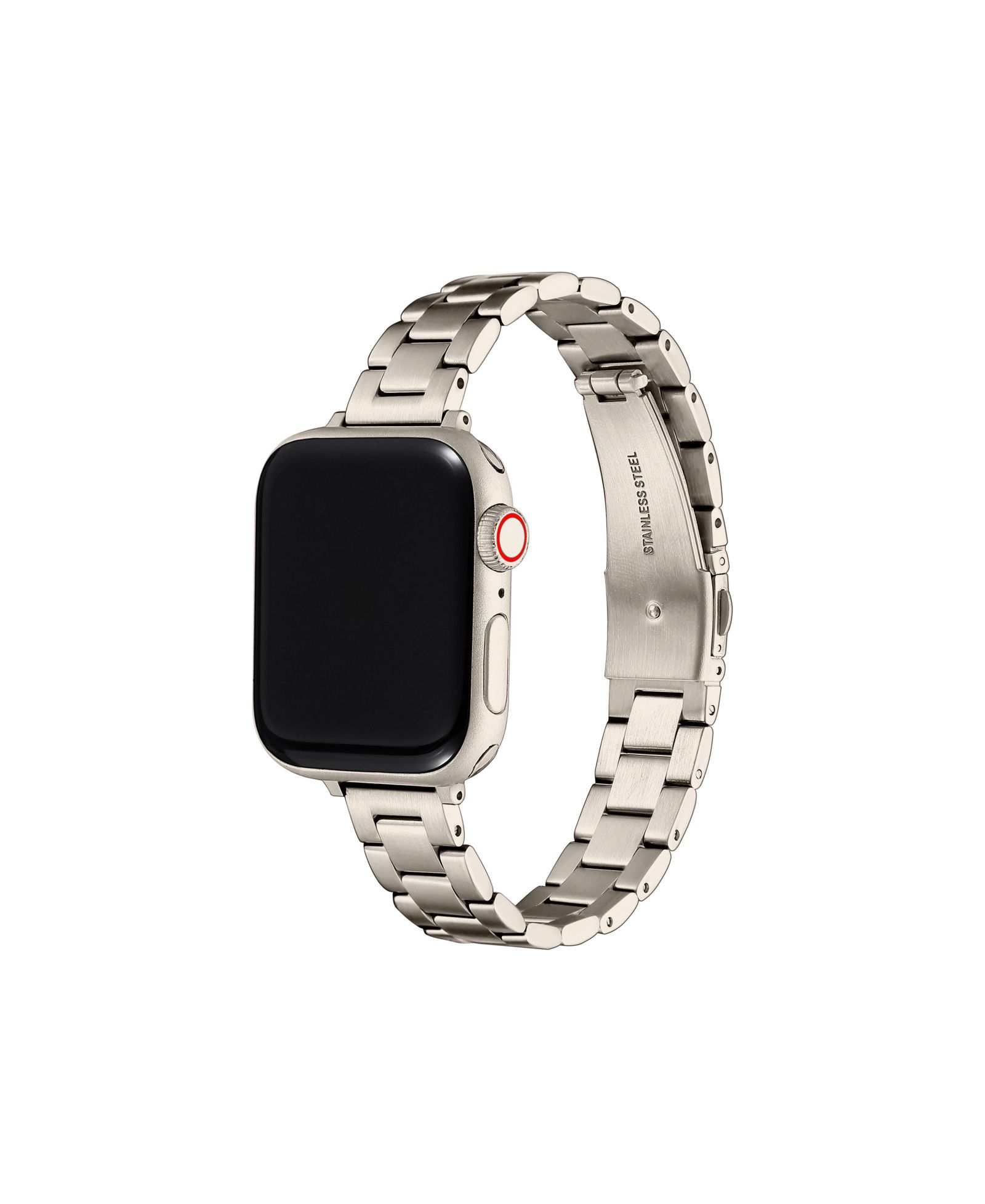 Ремешок Posh Tech Sloan Skinny Stainless-Steel для Apple Watch, подходит для всех моделей Apple Watch