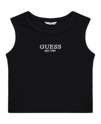 GUESS Girls' 7-16 Rib Midi Length Tank Top