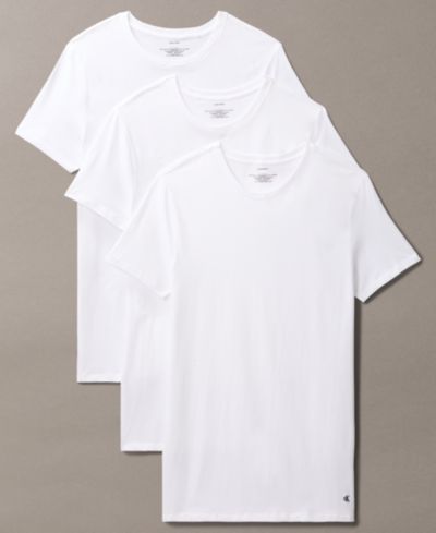 Мужские футболки Calvin Klein Classics Crewneck, 3 шт. из хлопка
