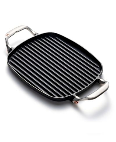 Сковорода-гриль Outset Cast Iron 8.5"x14.25" с ребрами