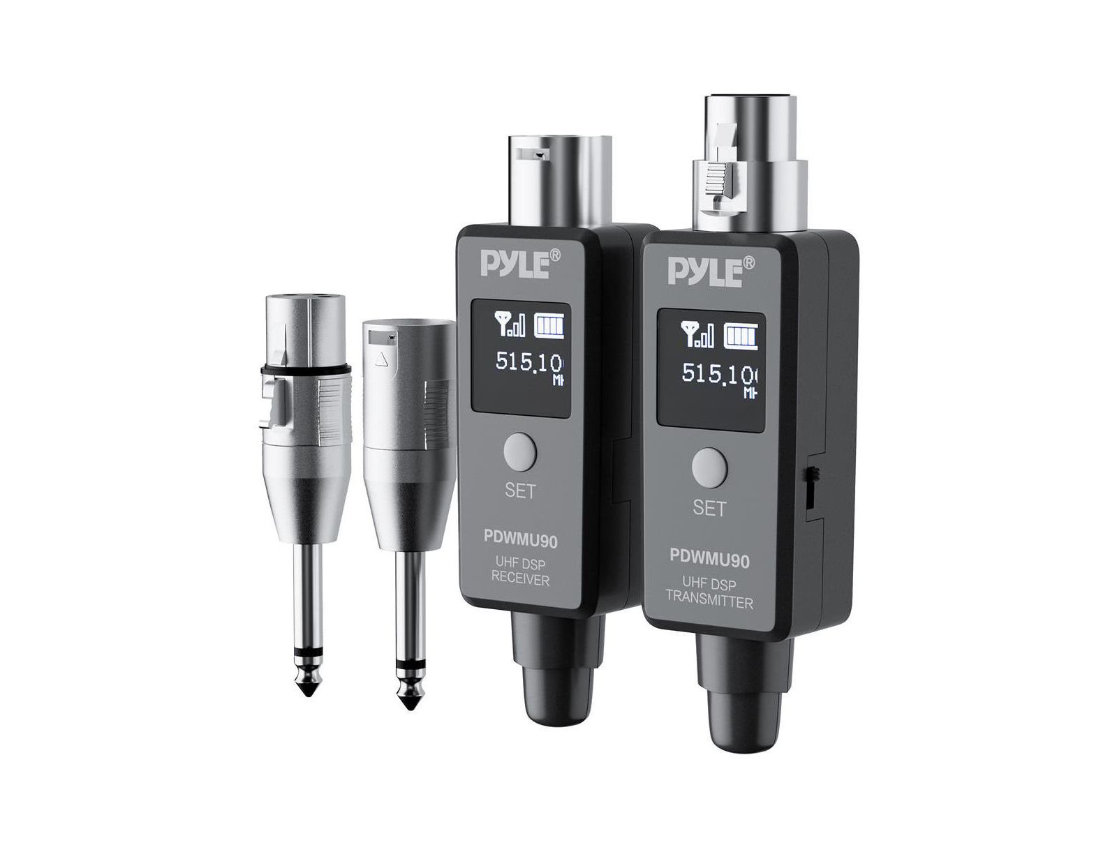Pyle PDWMU90 UHF USB Rechargeable Wireless XLR Adapter