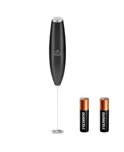 Zulay Kitchen Milk Frother Handheld Electric Whisk with AA Duracell Batteries – Durable Drink Mixer for Coffee & More