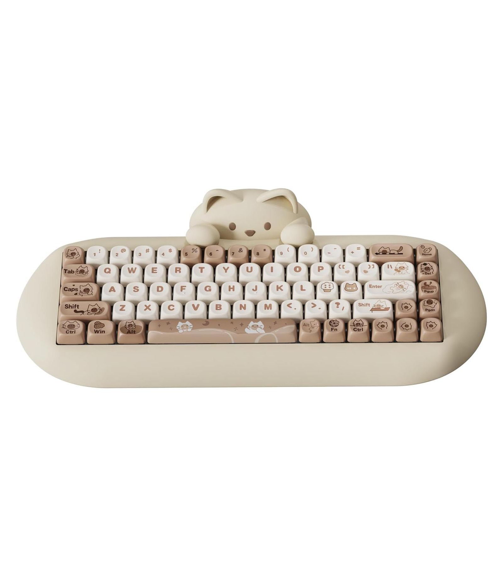 Yunzii C68 Wireless Hot-Swappable Mechanical Keyboard for PC, Mac, Mobile Devices