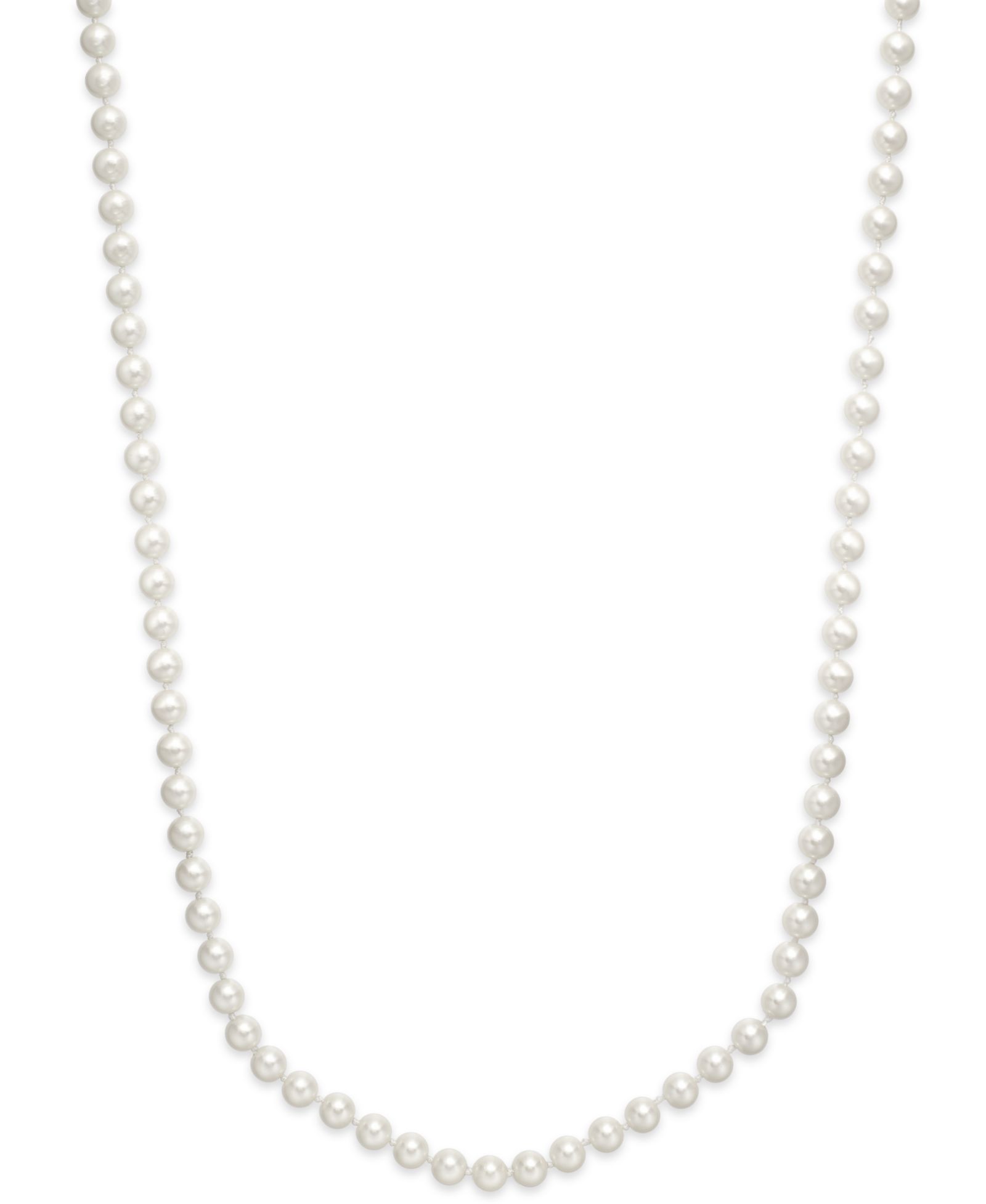 Ожерелье Charter Club Imitation Pearl 72" Long Strand