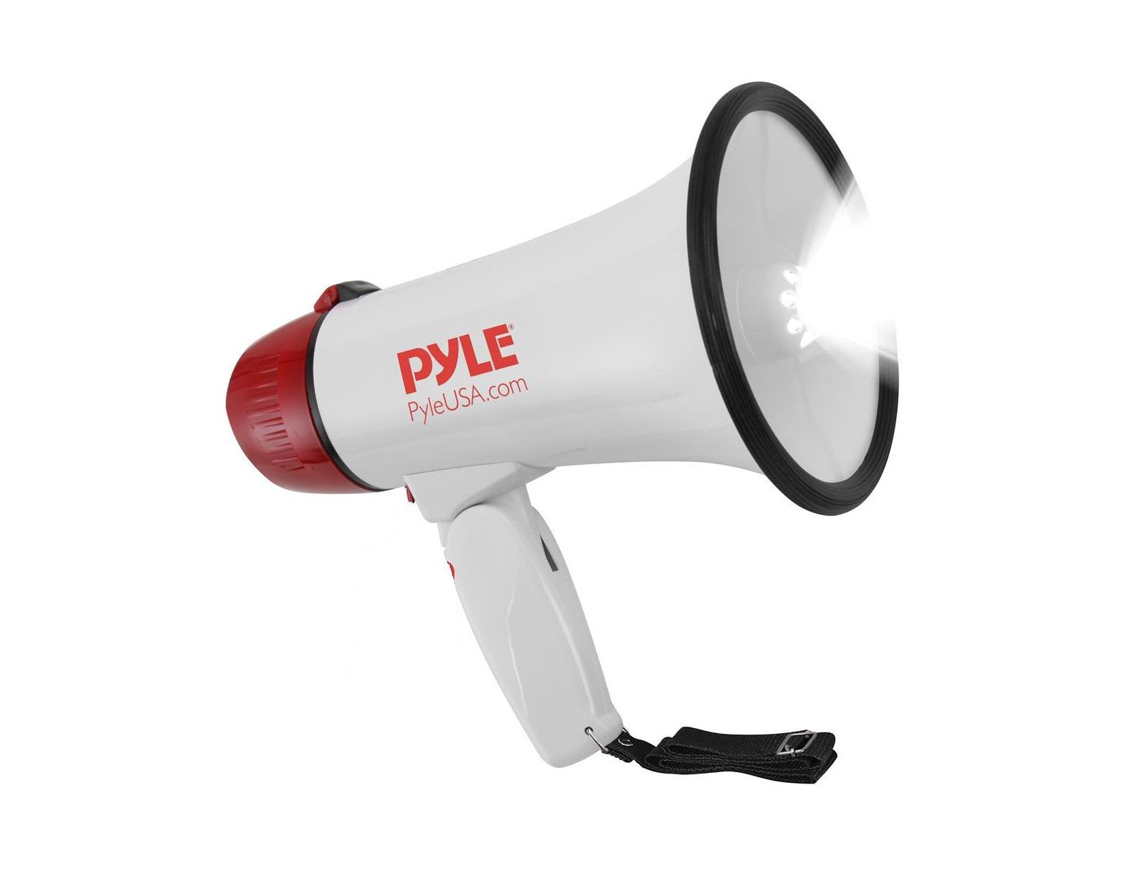 Pyle Мини-мегафон с сиреной и LED светом, 30W