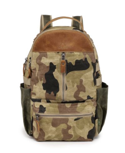 Рюкзак TSD BRAND Mountain Leaf Utility из вощеного холста