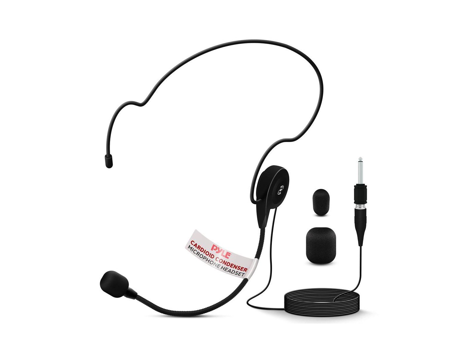 Pyle PLM31 Cardioid Condenser Wired Boom Headset Microphone