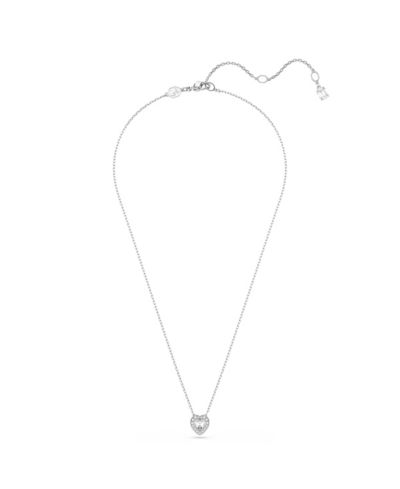 Подвеска Swarovski Ariana Grande x Swarovski® Rhodium Plated Heart Mixed Cuts