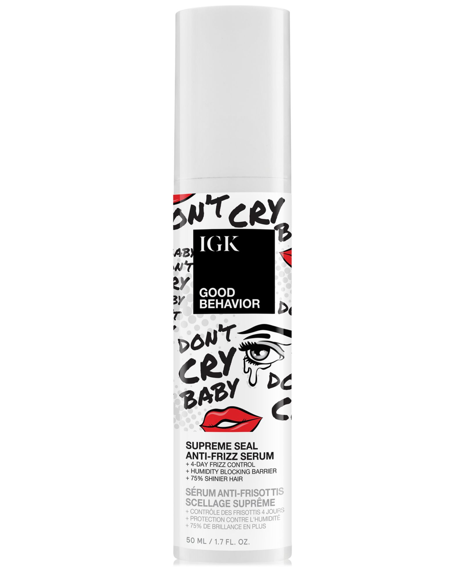 IGK Hair Good Behavior Supreme Seal Anti-Frizz сыворотка, 1.7 oz.