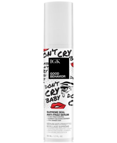 IGK Hair Good Behavior Supreme Seal Anti-Frizz сыворотка, 1.7 oz.