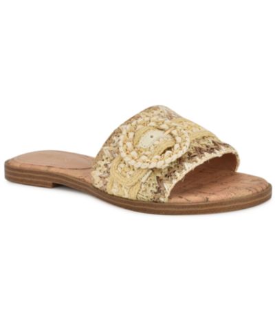 Nine West Женские сандалии Poland Woven Slip-On Flat