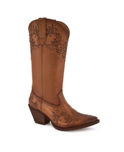 Women Premium Leather Western Boots By Forastero