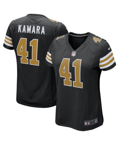 Женская джерси Nike Alvin Kamara Black New Orleans Saints