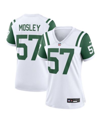 Женская джерси Nike C.J. Mosley White New York Jets Classic Alternate Game
