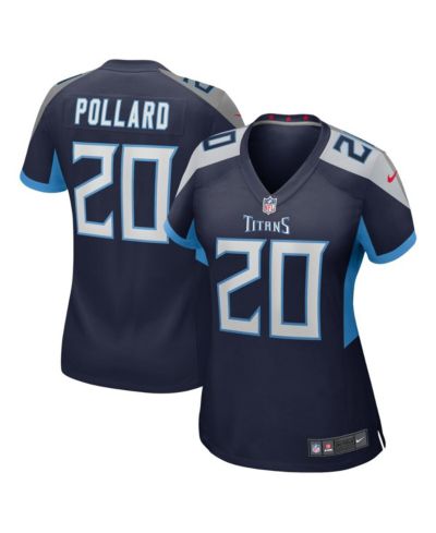 Nike Женская игровая джерси Tony Pollard Navy Tennessee Titans