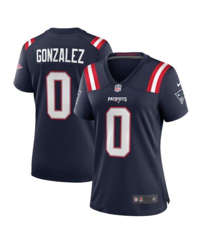 Мужская джерси Nike Christian Gonzalez Navy New England Patriots Team Game