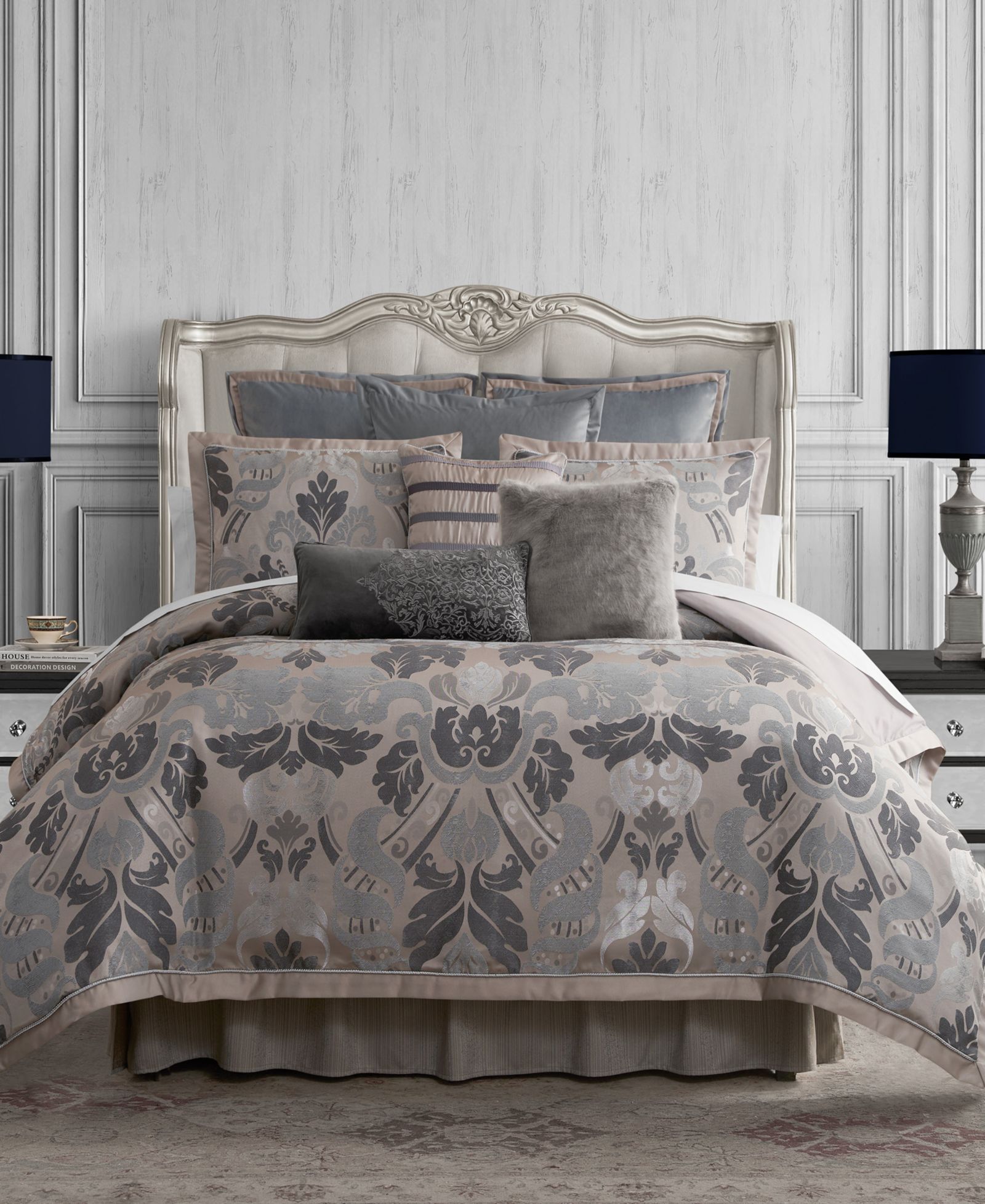 Комплект постельного белья Waterford Lorna 4-Pc. Comforter Set, King
