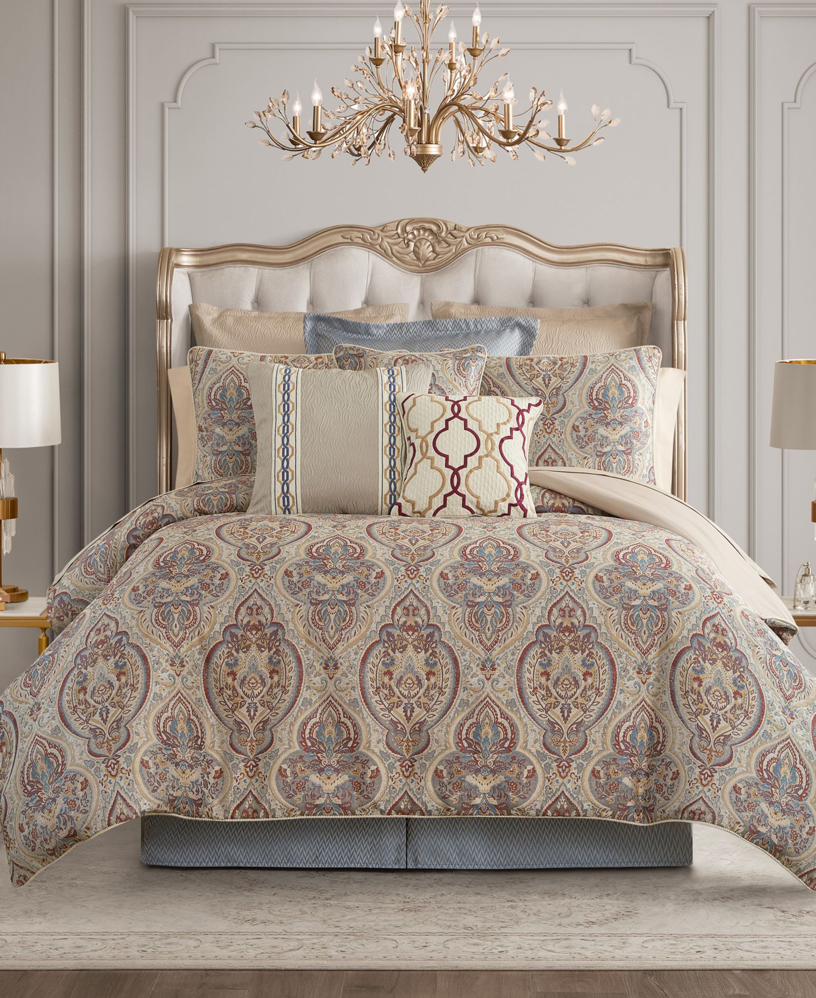 Комплект из 4 покрывал Waterford Lewiston King