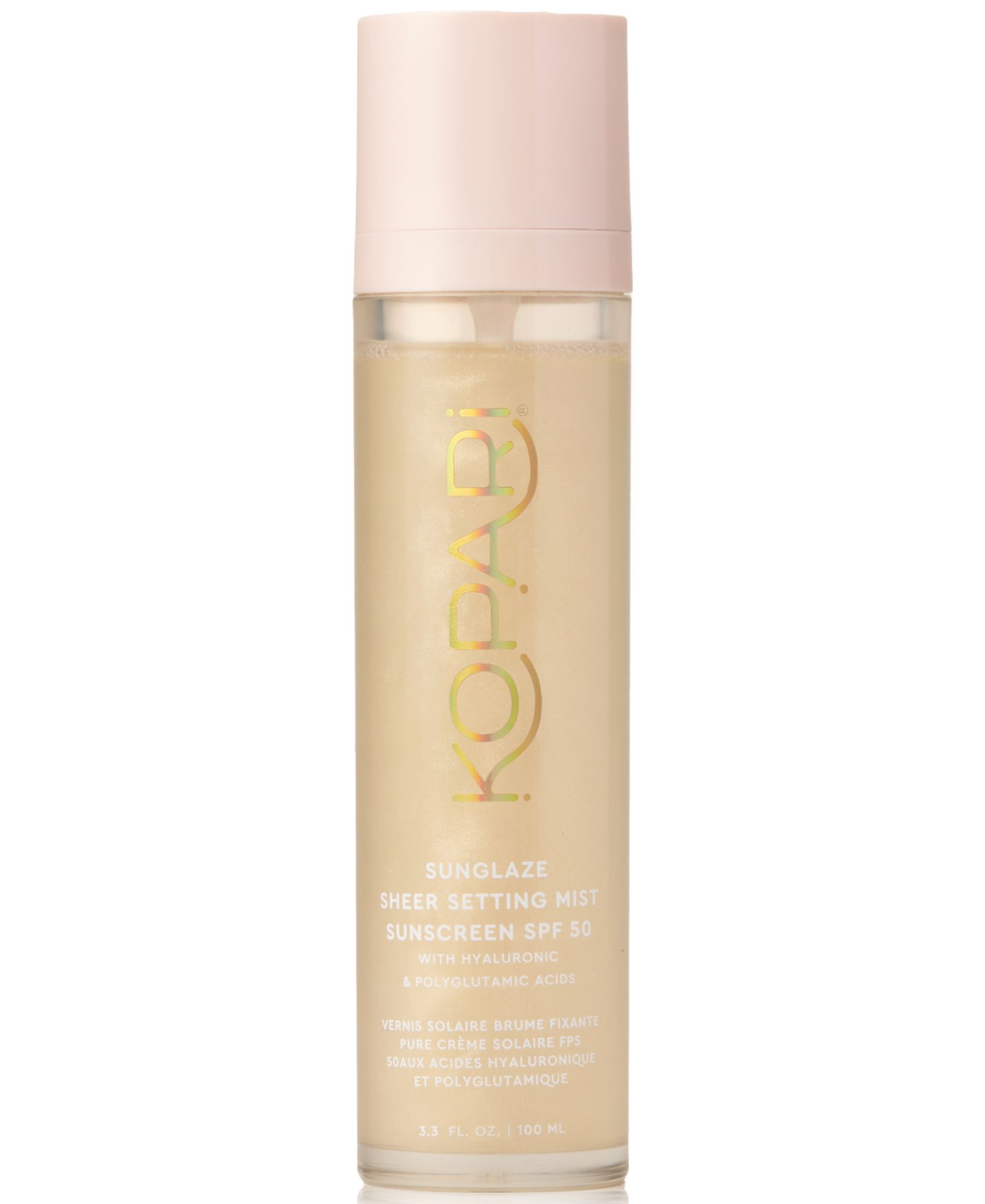 Kopari Beauty Sunglaze Sheer Setting Mist Sunscreen SPF 50, 2.53oz