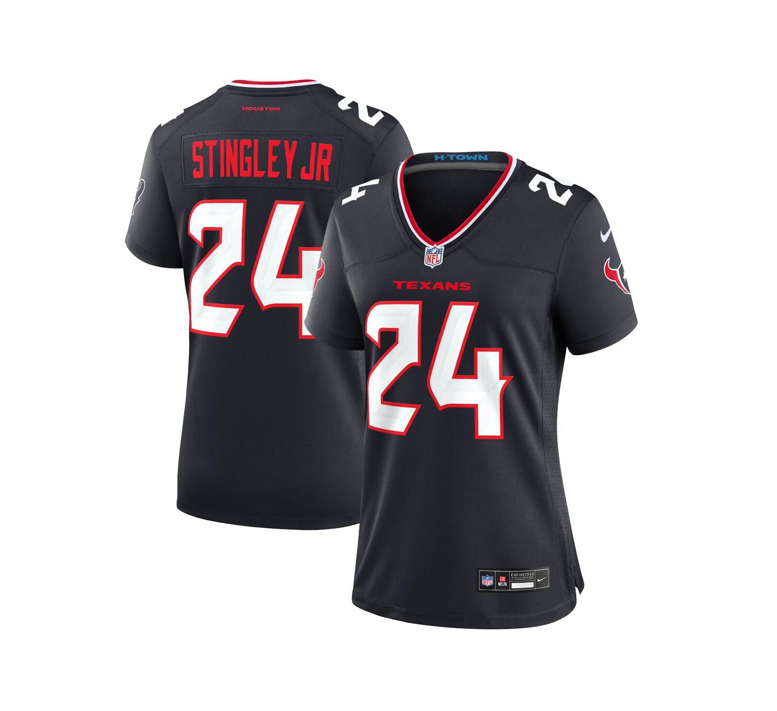 Nike Women's Derek Stingley Jr. Navy Houston Texans Game Jersey