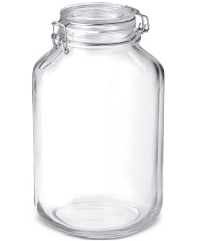 Bormioli Rocco Набор стеклянных банок Fido, 6 шт., 135.25-Oz.