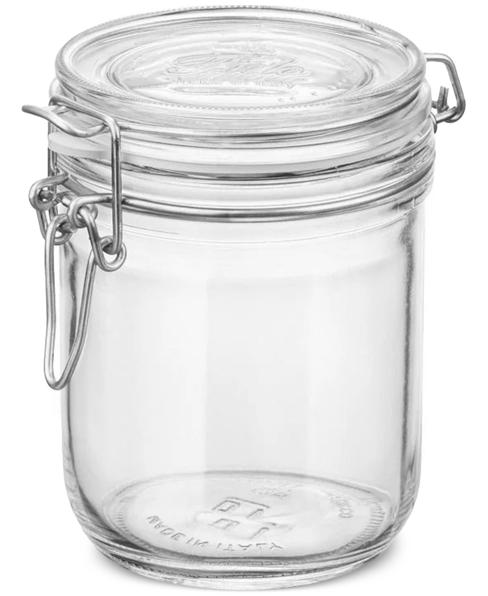 Bormioli Rocco Fido стеклянные цилиндрические банки 17-Oz., набор из 6 шт.