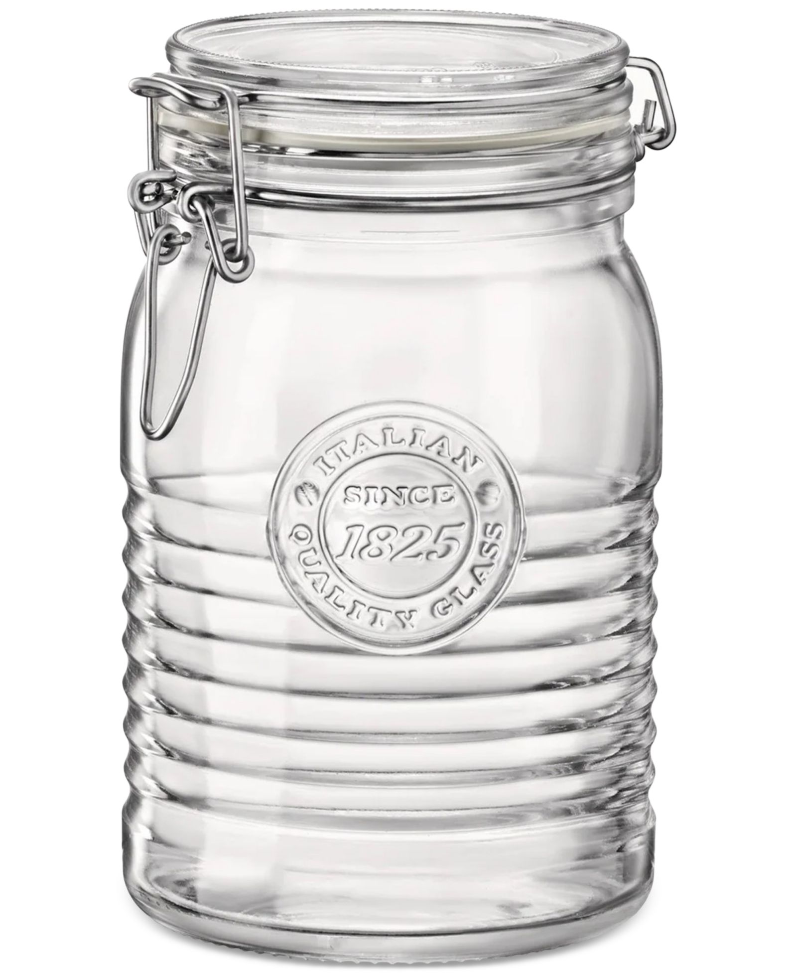 Набор стеклянных банок Bormioli Rocco Officina 1825 17-Oz. Swing-Top, 6 шт