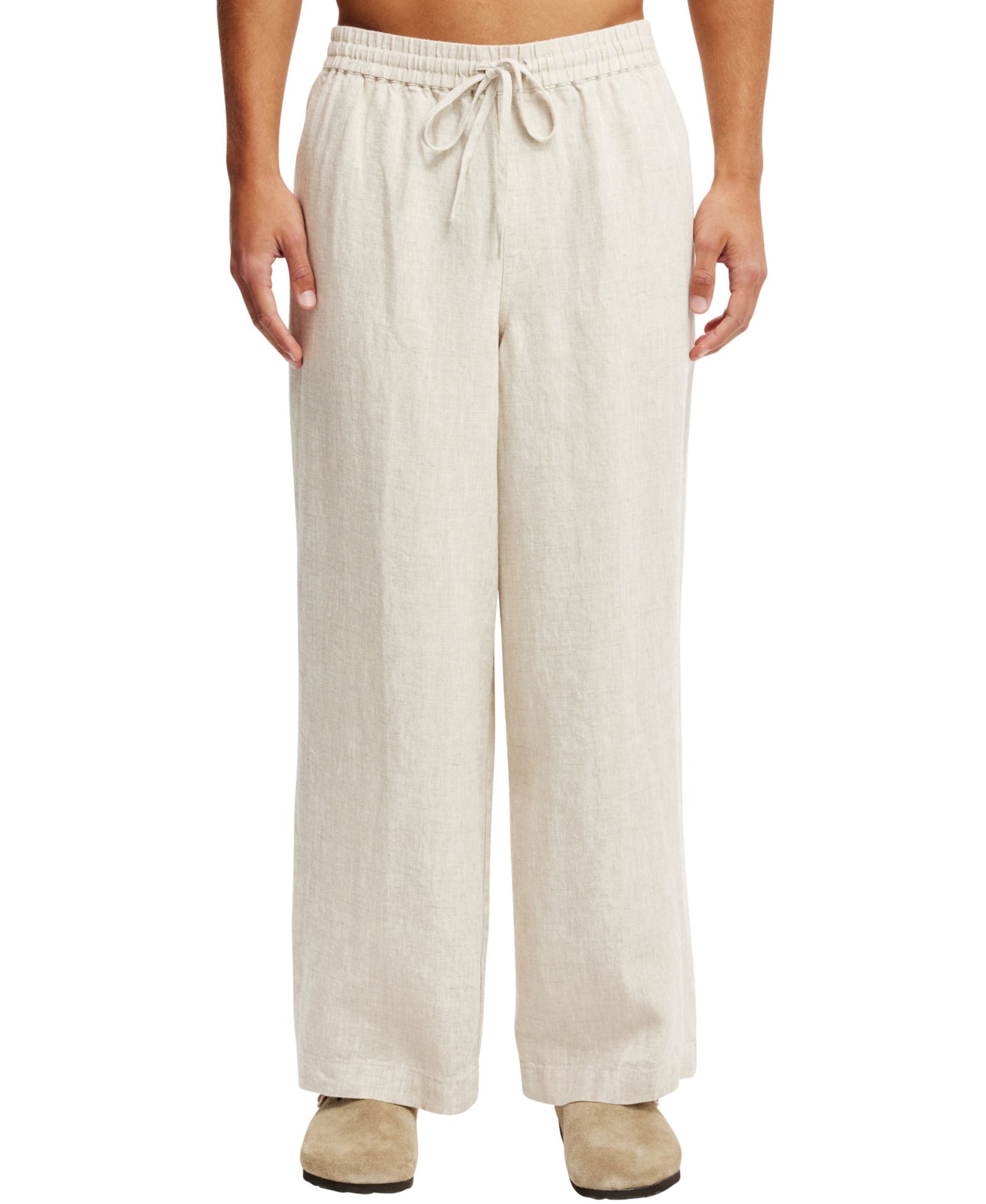 COTTON ON Men's Super Baggy Linen Pant