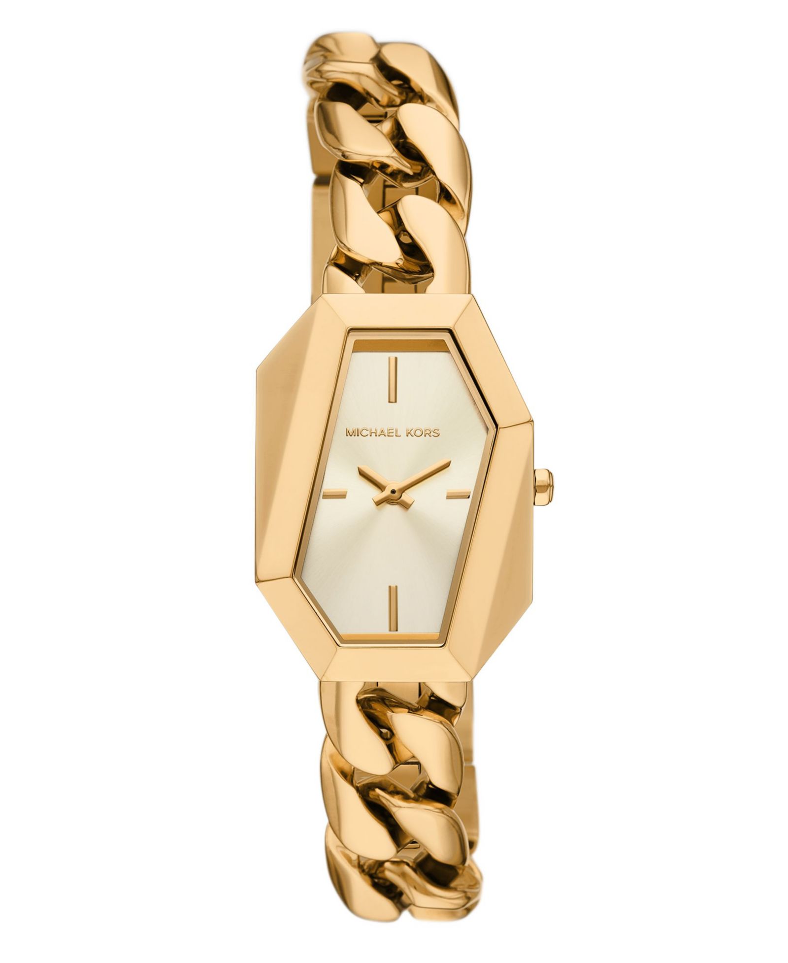 Женские часы Michael Kors Suri Two-Hand Gold-Tone Stainless Steel 24x33mm