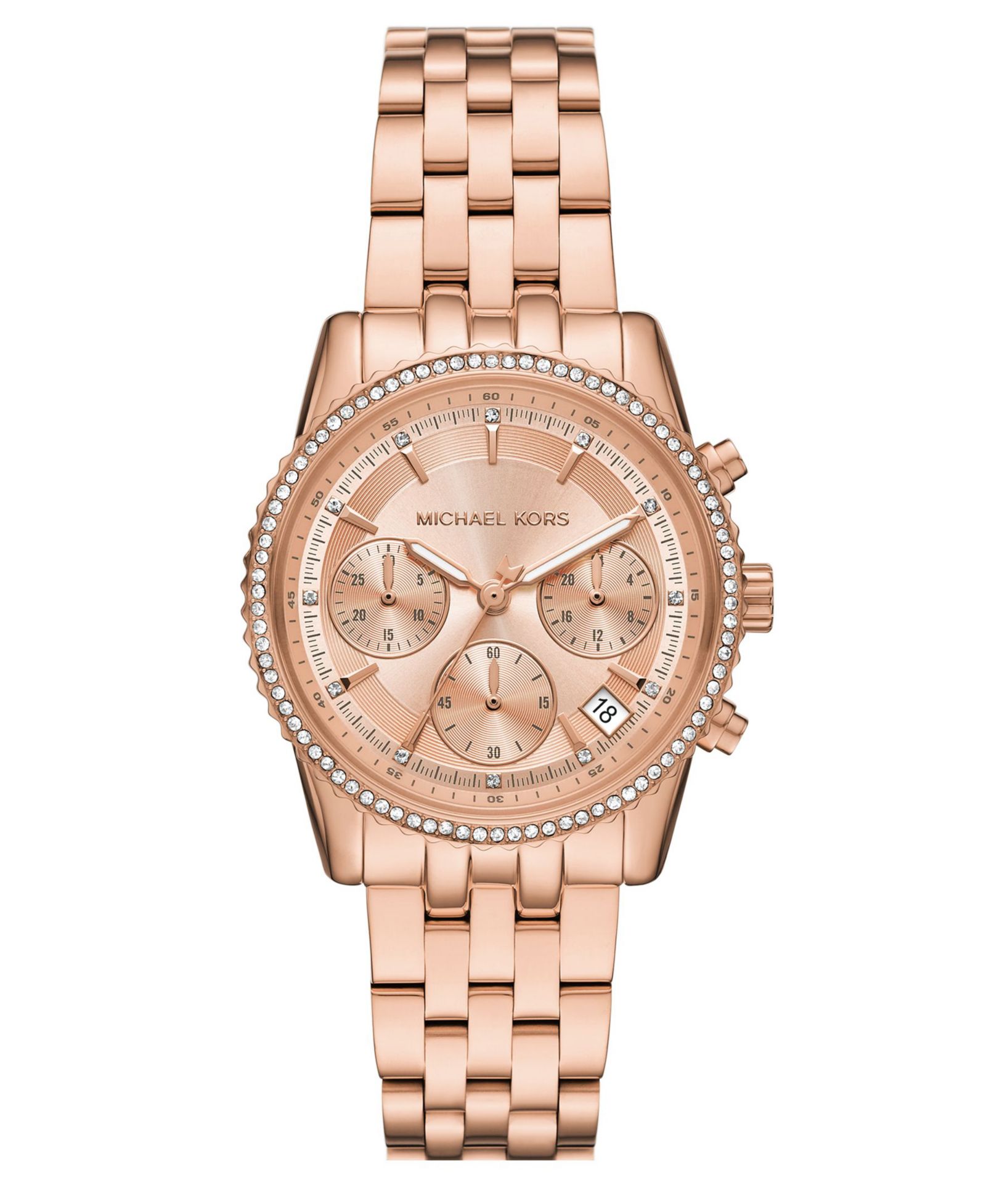 Women's Mini Bryant Chronograph Rose Gold-Tone Stainless Steel Watch, 35mm