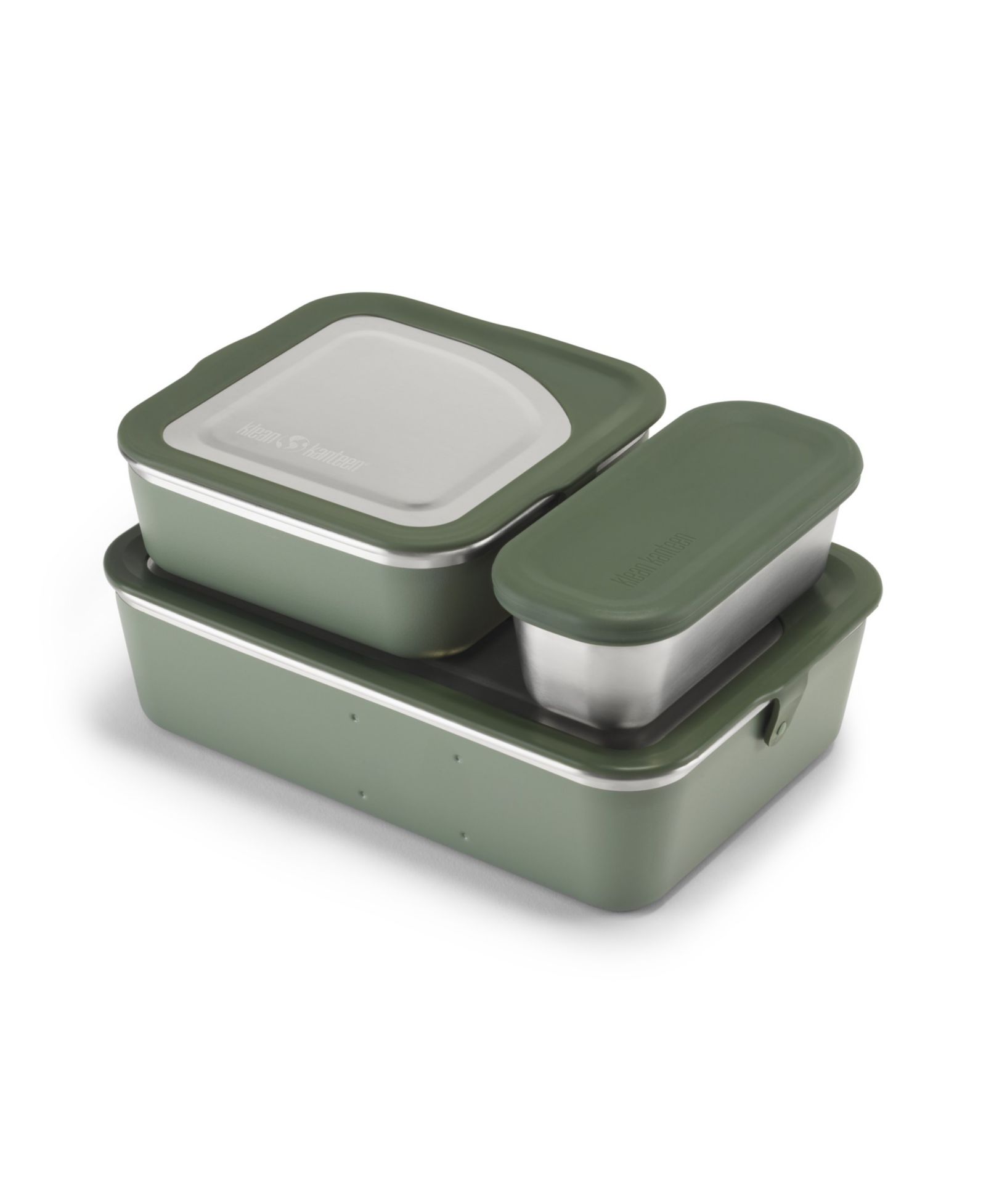 Набор контейнеров для еды Klean Kanteen Stainless Steel 55 oz. Family Food Box Set