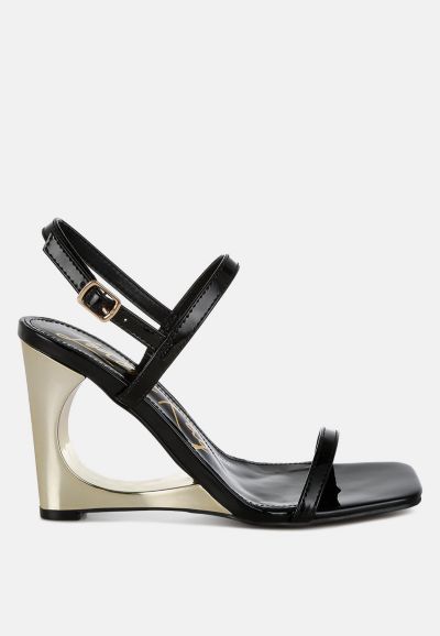 London Rag Women's Ladra Fantasy Wedge Heel Sandals