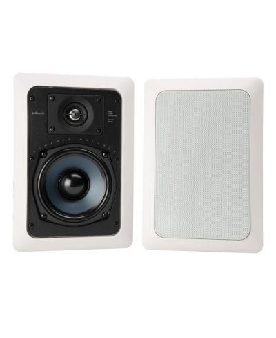 Polk Audio RC55i In-Wall Dolby Atmos Speakers, 2-Piece Set