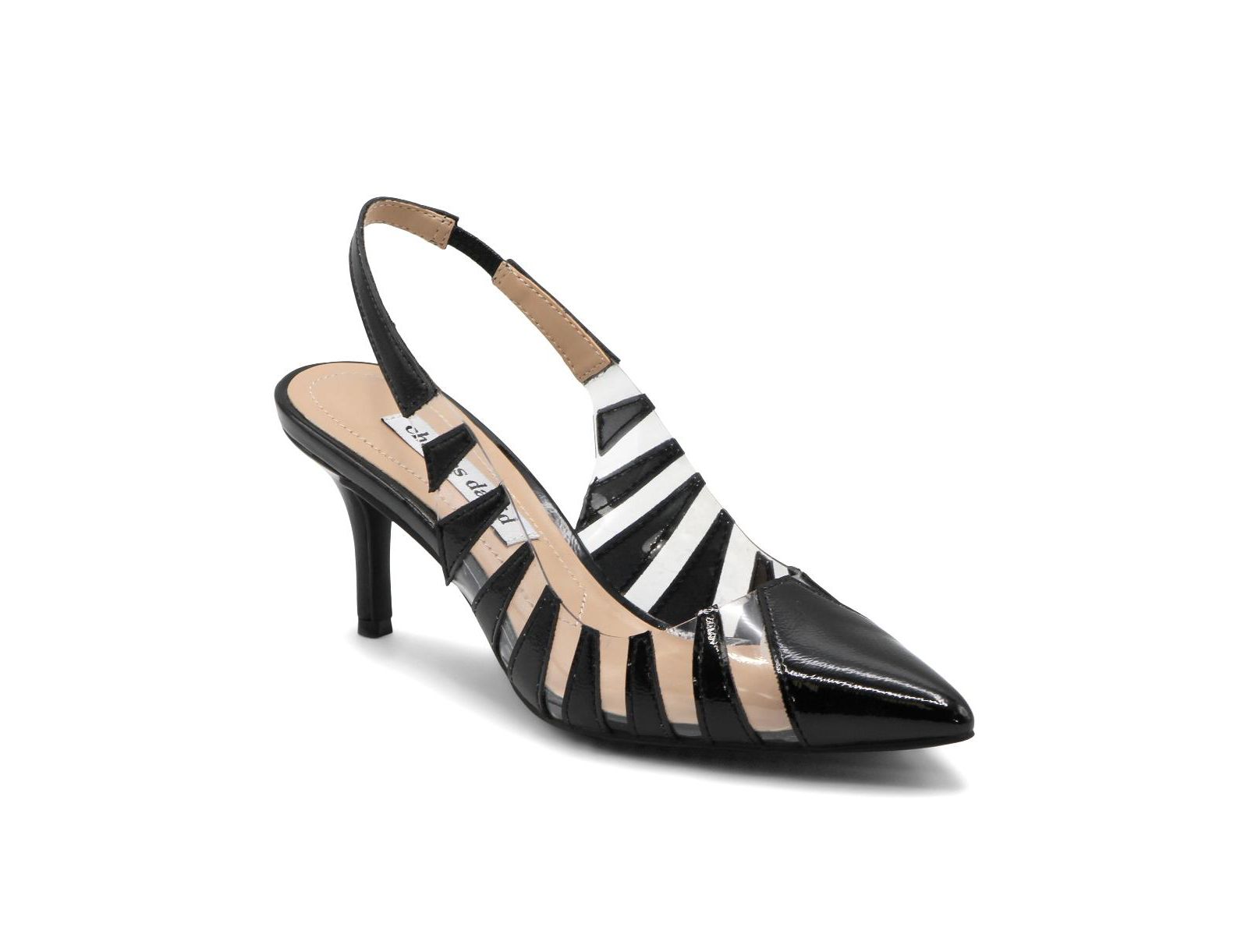 Charles David Womens Alon Slingback High Heel Stiletto Heel Cutouts