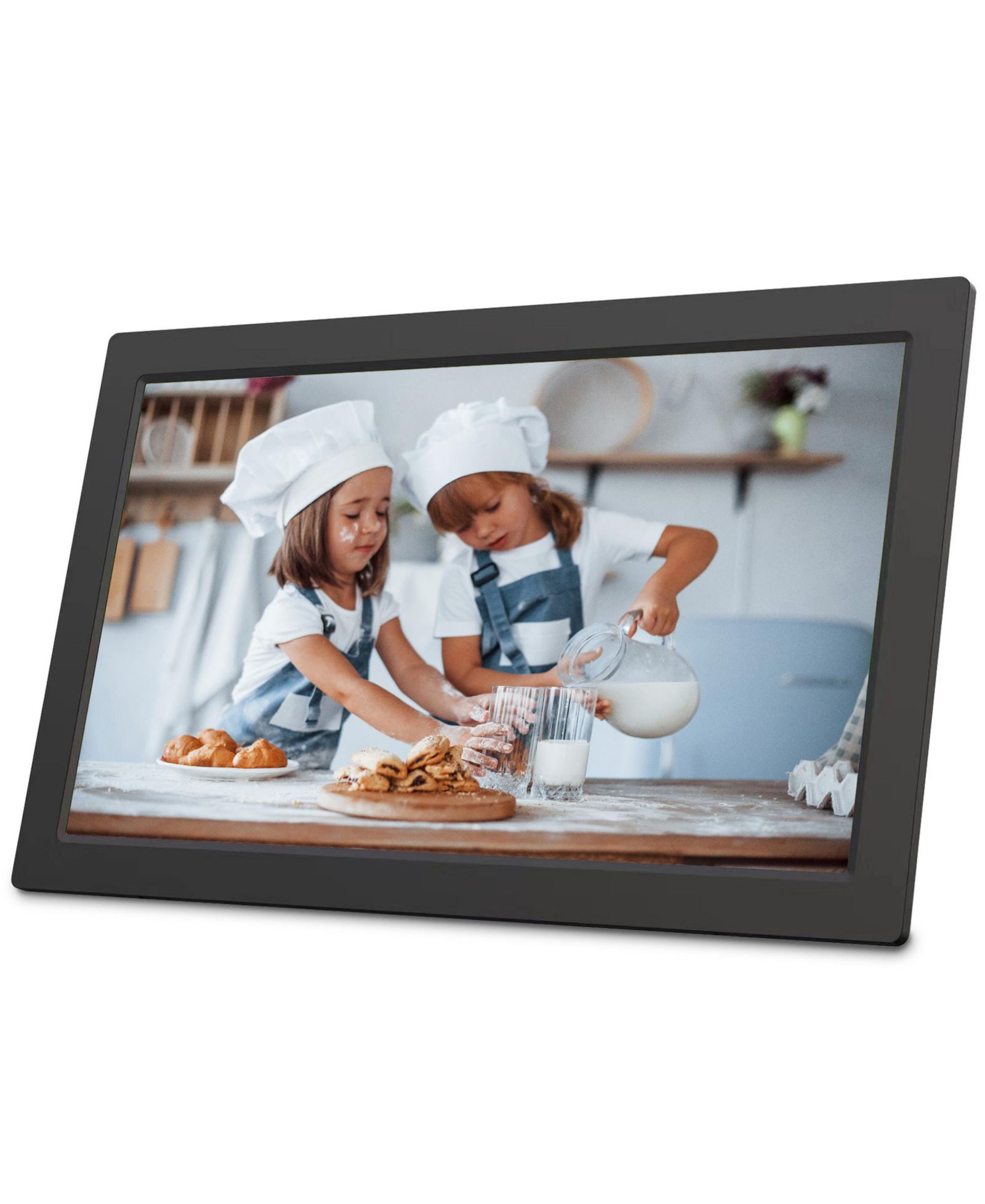 Impecca 22” SMART Digital Photo Frame, Touchscreen, Up to 100,000 photos