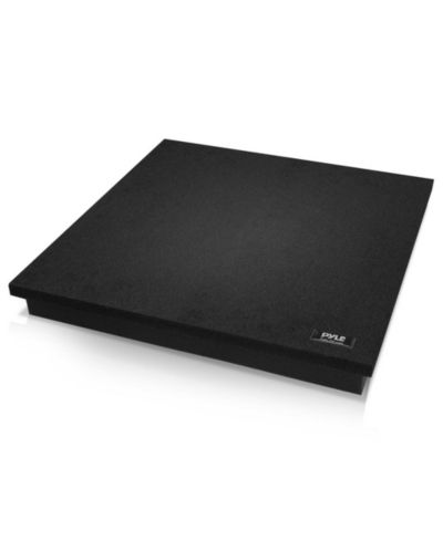 Pyle PSI15 Vibration Dampening Speaker Platform Pad, 15" x 15", Supports up to 90 lbs